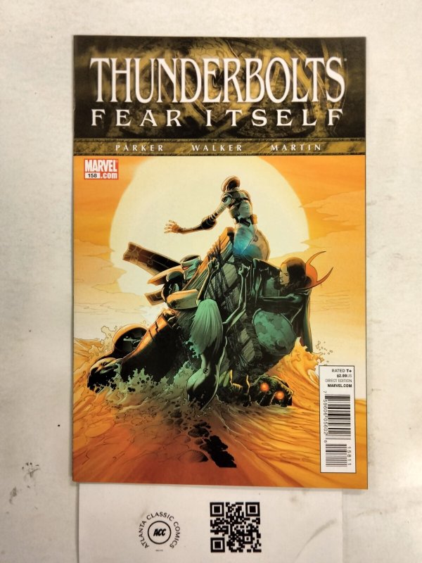 Thunderbolts #158 (Marvel Comics, 2011), raw comic book in NM condition — front cover