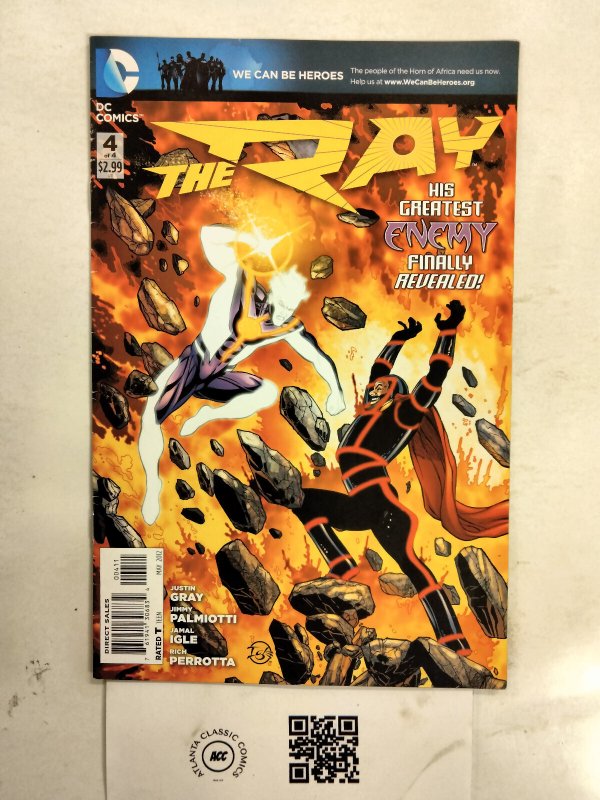 The Ray #4 (DC Comics, 1992), raw comic book in NM condition — front cover