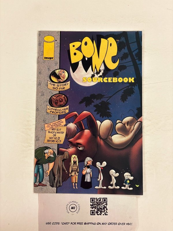 Bone Sourcebook #1, raw, ungraded comic book — front cover