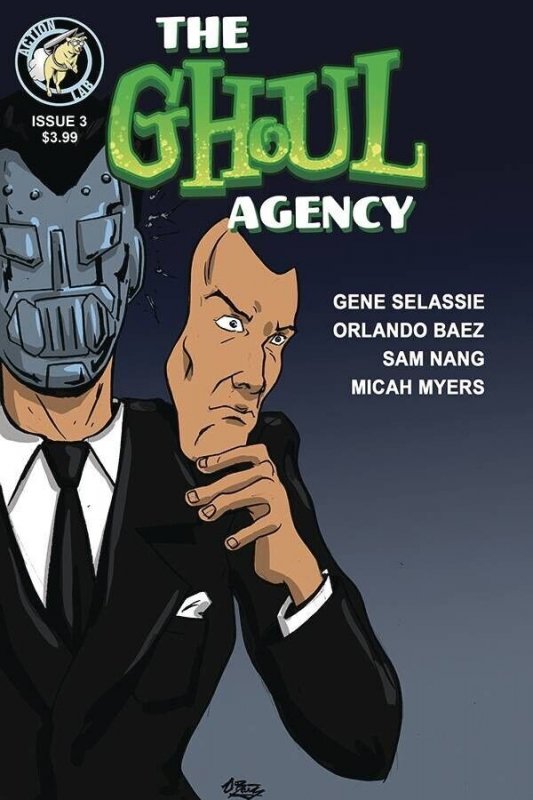The Ghoul Agency #3 (2022), raw, ungraded comic book — front cover