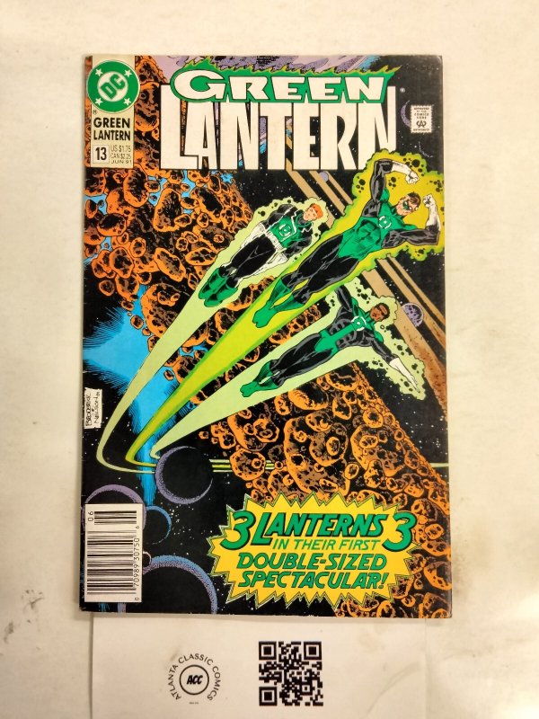 Green Lantern #13 (DC Comics, 2012), raw comic book in NM condition — front cover