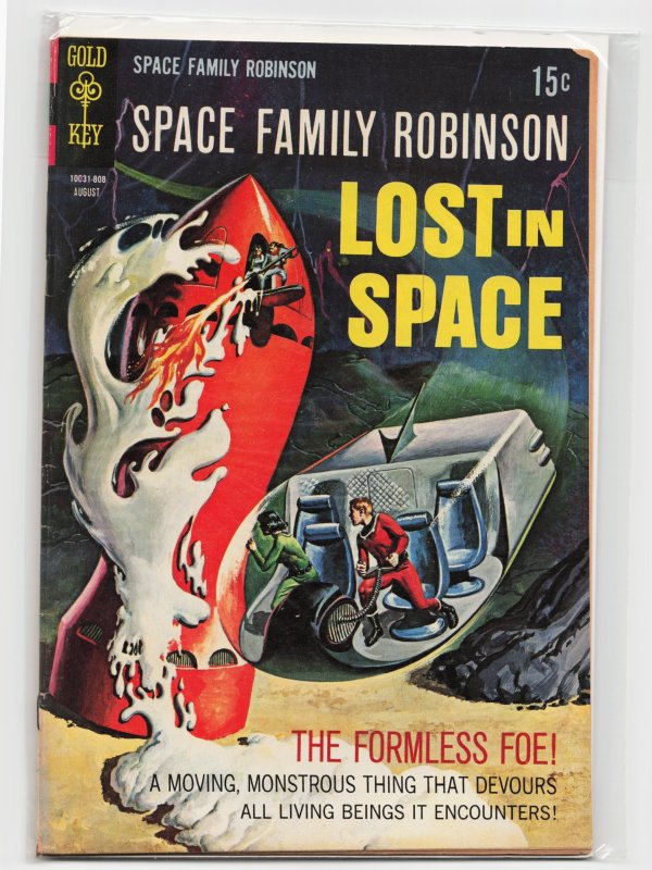 Space Family Robinson #29 (Gold Key, 1968), raw, ungraded comic book — front cover