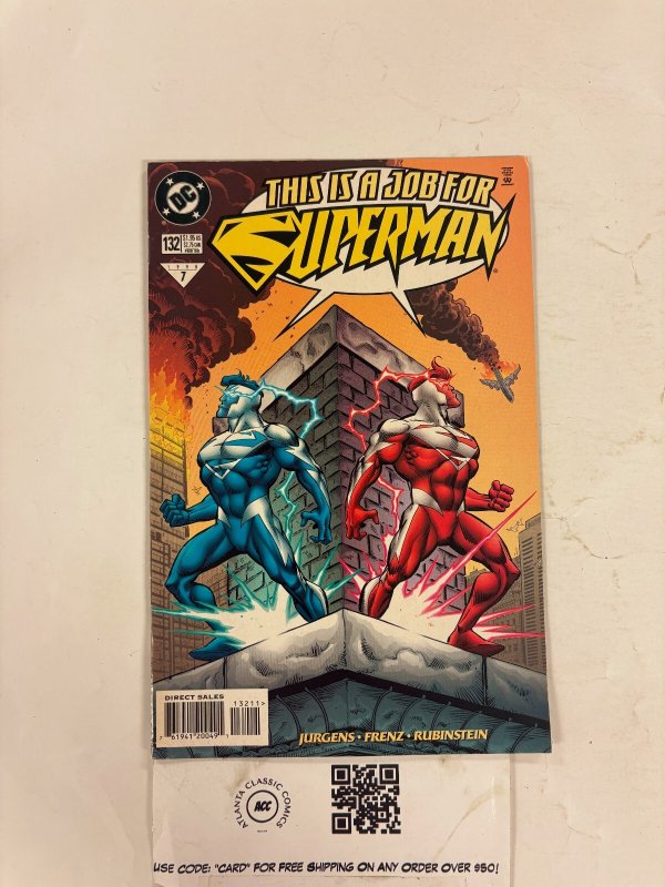 Superman #132 (DC Comics), raw comic book in NM condition — front cover