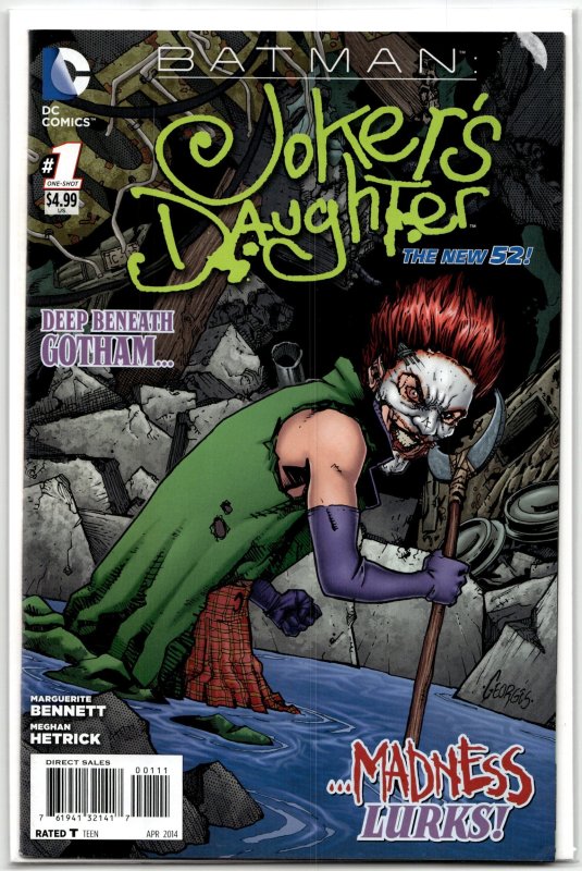 Batman: Joker's Daughter (2014) Ambush Bug (DC Comics, 2014), raw, ungraded comic book — front cover