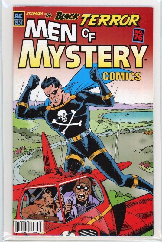Men of Mystery Comics #76 (2009), raw comic book in FN/VF 7.0 condition — front cover