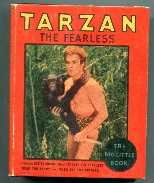Tarzan the Fearless Big Little Book 1934- Whitman #769 (Whitman, 1934), raw, ungraded comic book — front cover