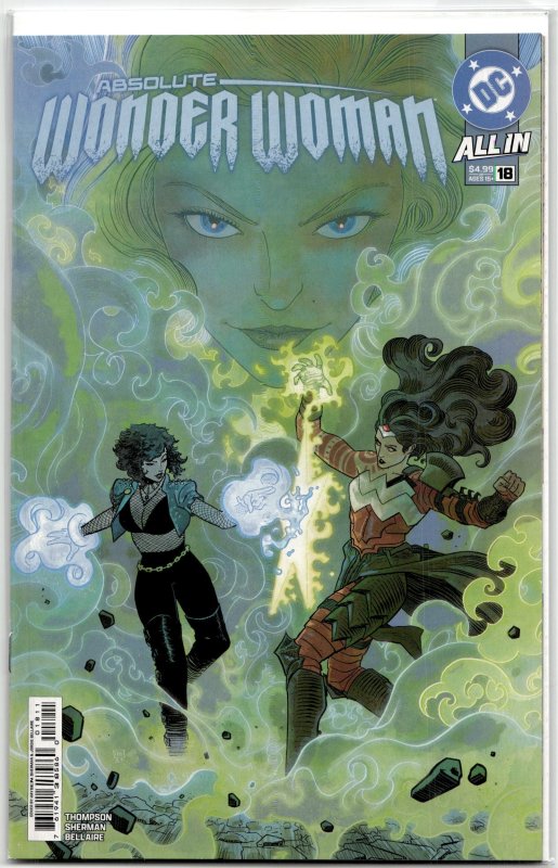 Absolute Wonder Woman #18 (DC Comics, 2026), raw, ungraded comic book — front cover
