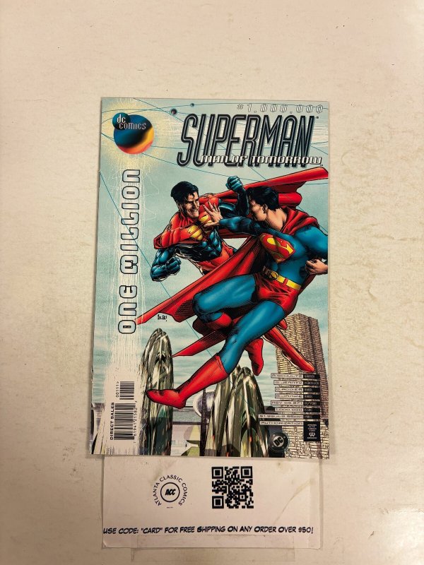 Superman the Man of Tomorrow #1,000,000 NM DC Comic Books Justice League 24 HH93 (DC Comics), raw comic book in NM condition — front cover
