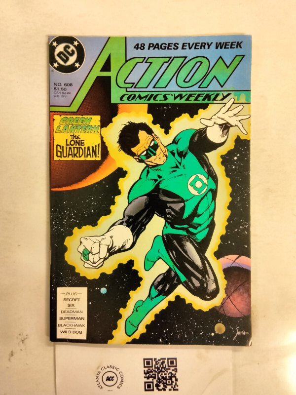 Action Comics Weekly #608 (DC Comics), raw comic book in NM condition — front cover