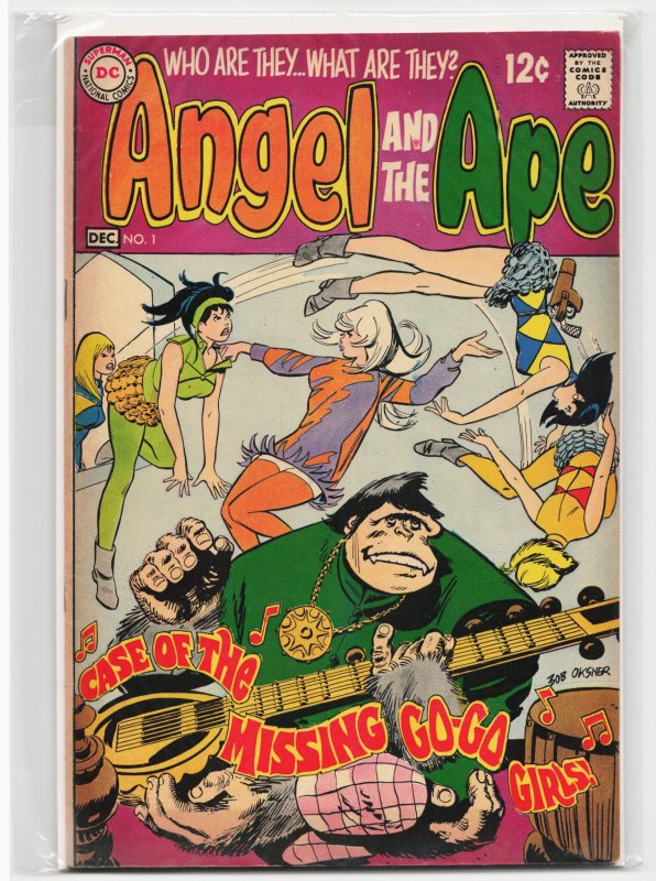 Angel and the Ape #1 (DC Comics, 1968), raw, ungraded comic book — front cover