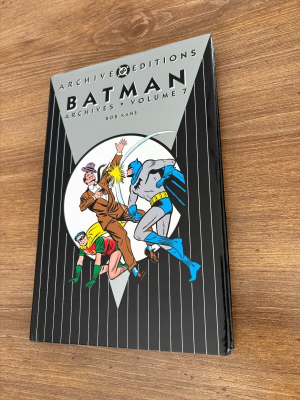 Batman Vol 7 Archive Editions Hardcover Comic Book Graphic Novel Bob Kane 3 J360, raw, ungraded comic book — front cover