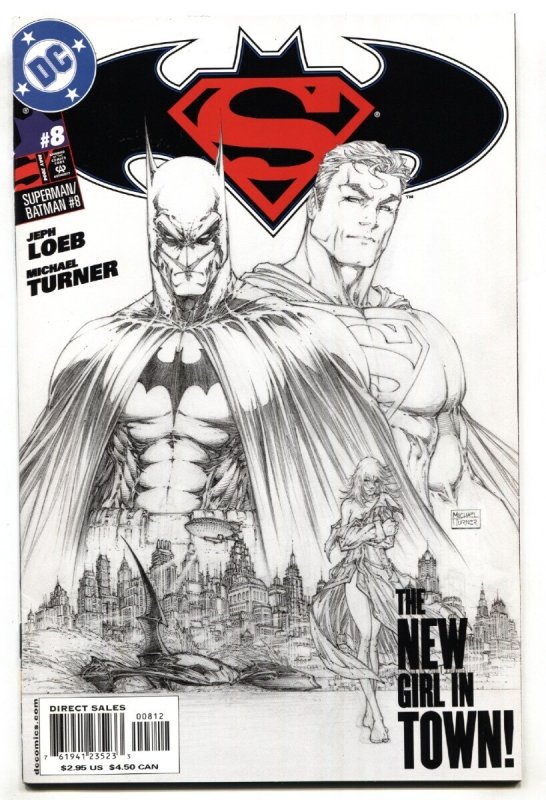 Superman/Batman-Second Print #8 - 2004 - DC - Vf/nm - Comic Book (DC Comics, 2004), raw comic book in VF/NM condition — front cover