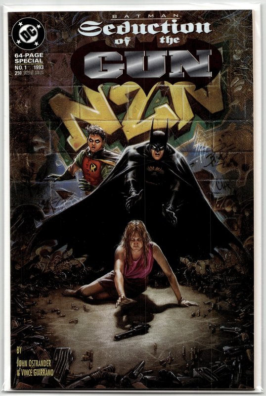 Batman: Seduction of the Gun (1993) Batman (DC Comics, 1993), raw, ungraded comic book — front cover