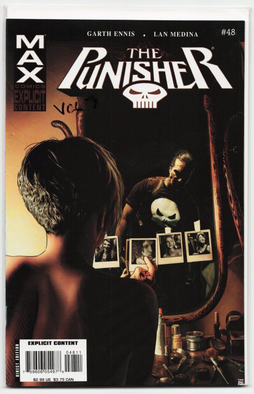 The Punisher #48 (Marvel Comics, 2007), raw, ungraded comic book — front cover