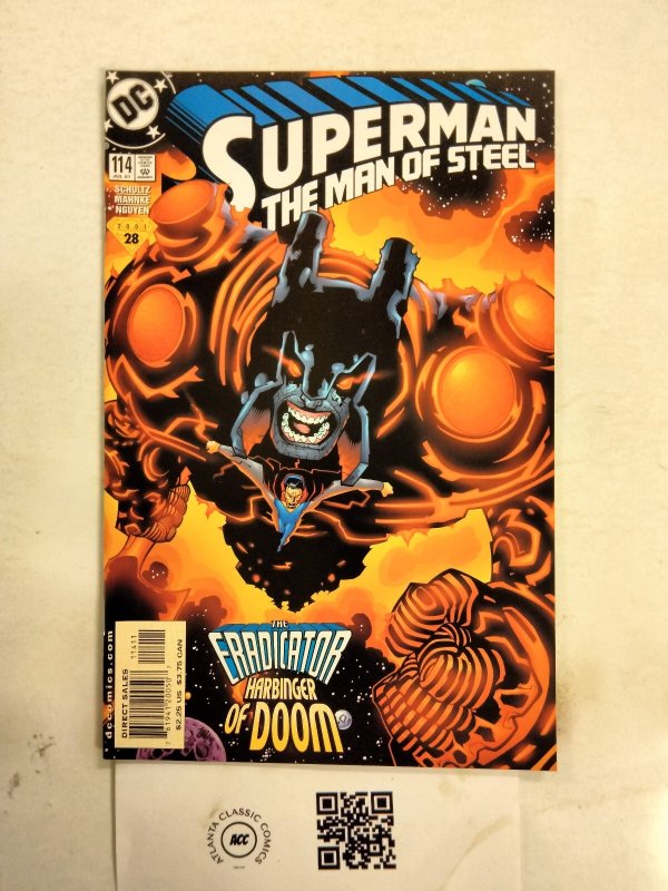 Superman the Man of Steel #114 (DC Comics), raw comic book in NM condition — front cover