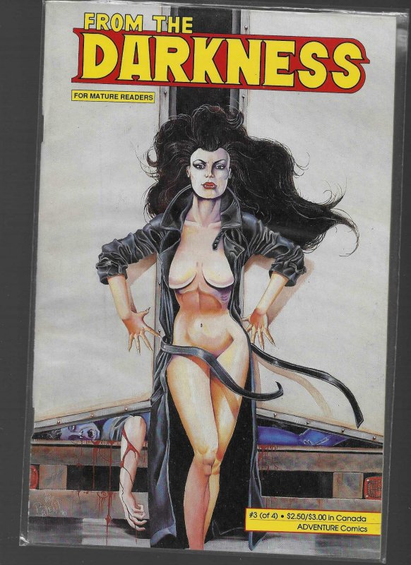 From the Darkness #3 (1990), raw, ungraded comic book — front cover