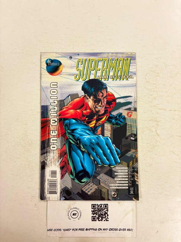 Superman Man of Steel #1,000,000 NM DC Comic Books 28 HH91 (DC Comics), raw comic book in NM condition — front cover
