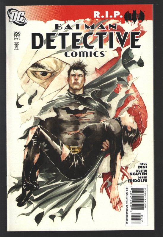 Detective Comics #850 (DC Comics, 2009), raw comic book in NM condition — front cover