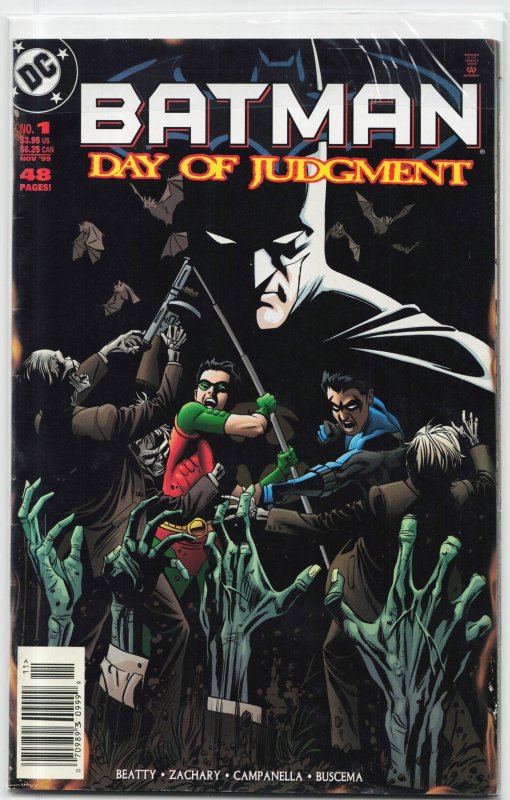 Batman: Day of Judgment (1999) Batman (DC Comics, 1999), raw, ungraded comic book — front cover
