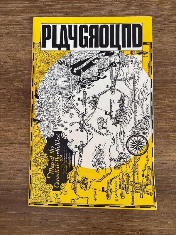 Playground #2, raw comic book in NM condition — front cover