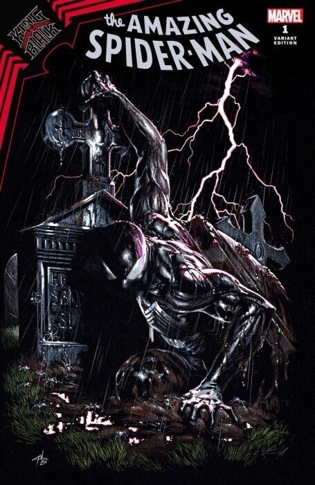 King in Black: the Amzing Spider-Man #1, raw, ungraded comic book — front cover