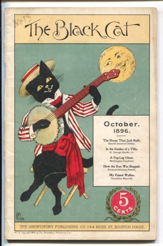 Pulp: Black Cat #13, raw, ungraded comic book — front cover