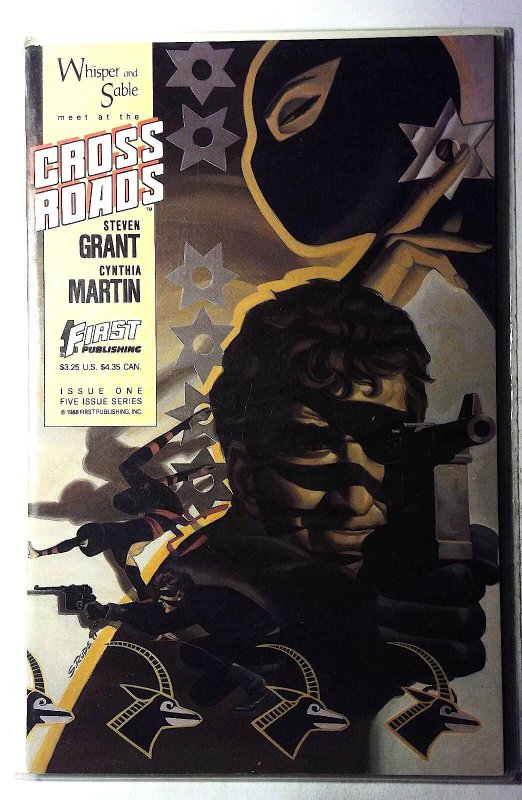 Crossroads #1 (1988), raw, ungraded comic book — front cover