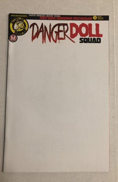 Danger Doll Squad #1 (2017), raw, ungraded comic book — front cover