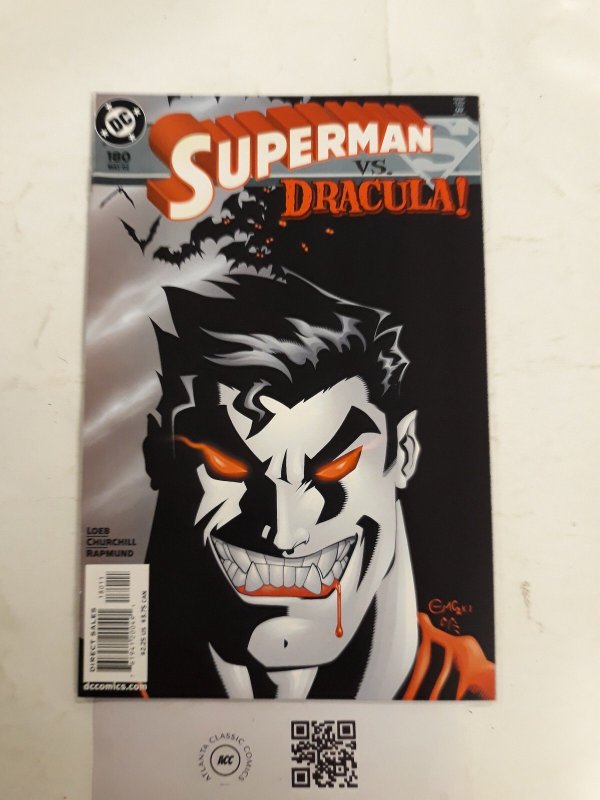 Superman #180 (DC Comics, 1965), raw comic book in NM condition — front cover