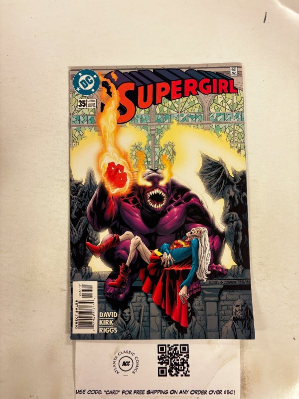 Supergirl #35 (DC Comics), raw comic book in NM condition — front cover