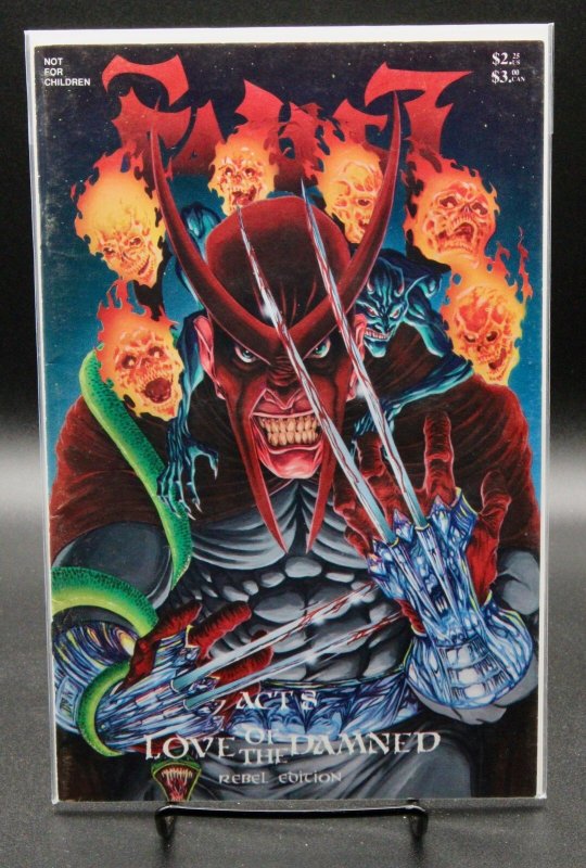 Faust #8 (1993), raw comic book in NM condition — front cover