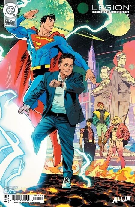 Legion of Super Heroes #1 (DC Comics, 2026), raw, ungraded comic book — front cover