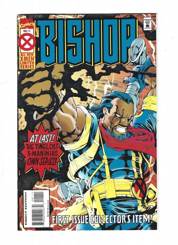 Bishop #1 (Marvel Comics, 1994), raw, ungraded comic book — front cover