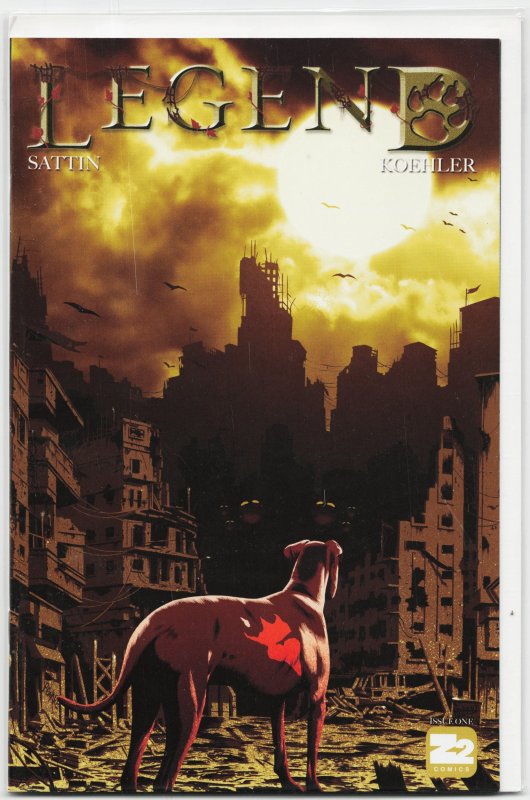 Legend #1 (2016), raw, ungraded comic book — front cover