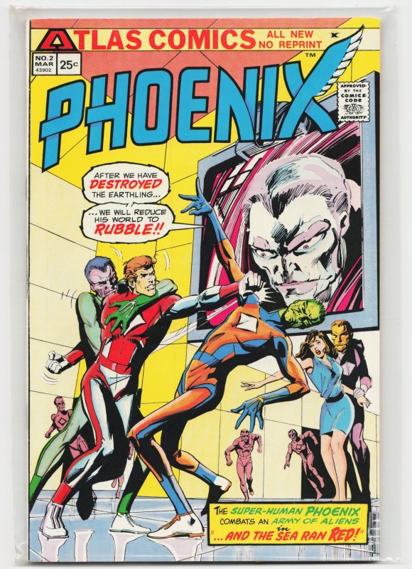 Phoenix #2 (1975), raw, ungraded comic book — front cover