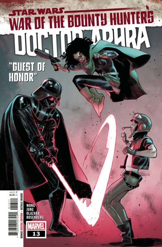 Star Wars: Doctor Aphra #13 (2020), raw comic book in VF/NM condition — front cover