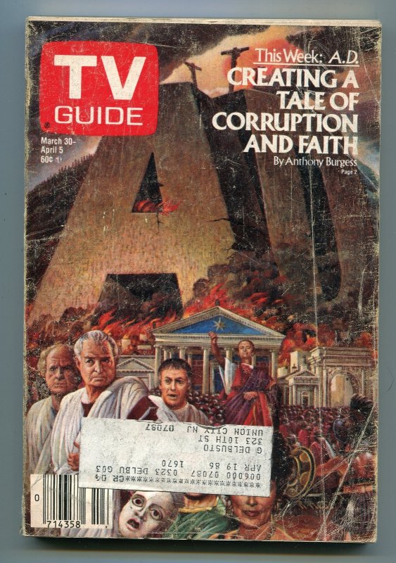 MAG: TV Guide-A.D-New York Metropolitan Edition-March 1985-VG (1985), raw comic book in VG condition — front cover