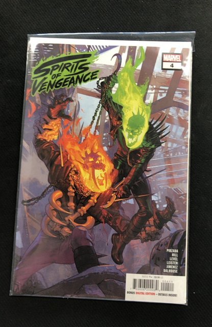 Spirits of Vengeance #4 (2025), raw, ungraded comic book — front cover