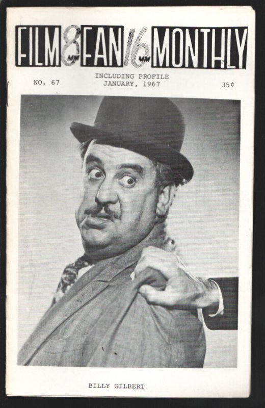 Film Fan Monthly #67, raw comic book in VF condition — front cover