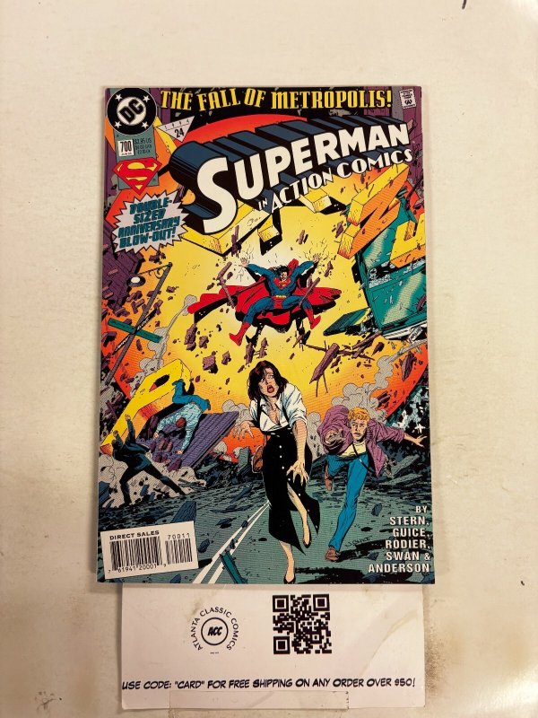 Action Comics Weekly #700 (DC Comics), raw comic book in NM condition — front cover
