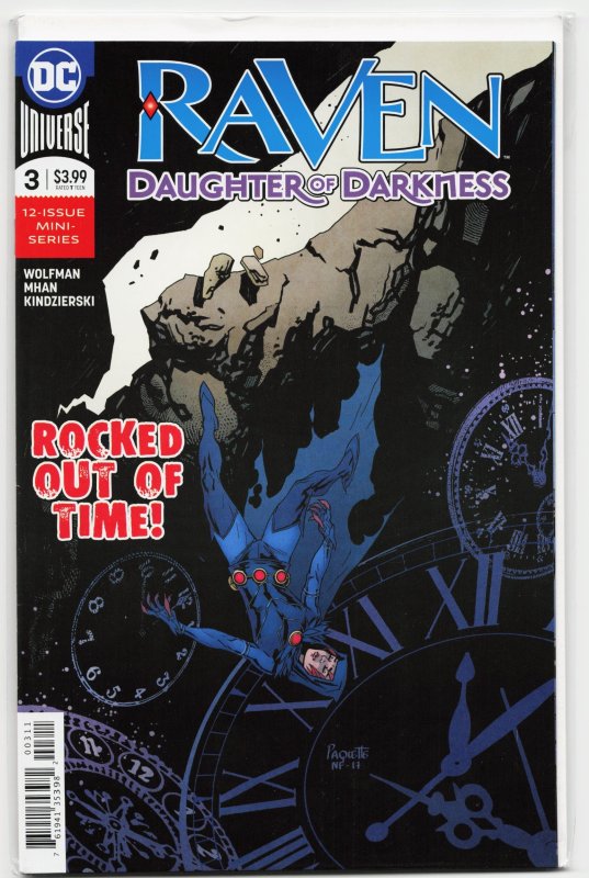 Raven: Daughter of Darkness #3 (2018), raw, ungraded comic book — front cover