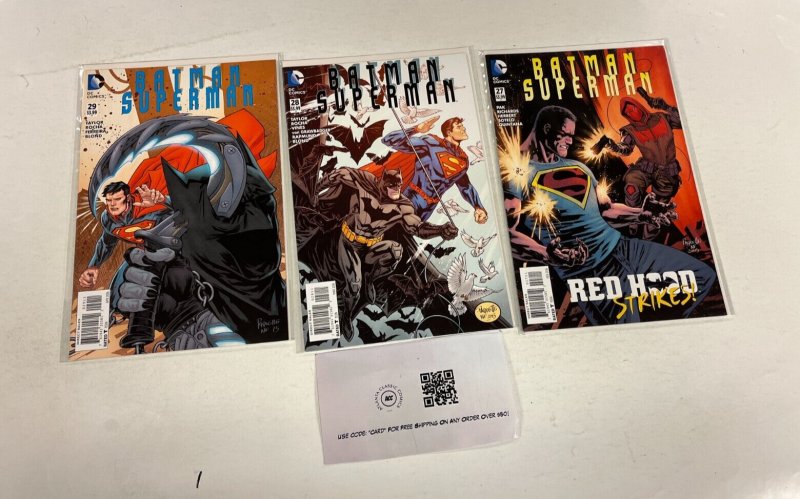 3 Batman Superman DC Comics Books #27, raw, ungraded comic book — front cover