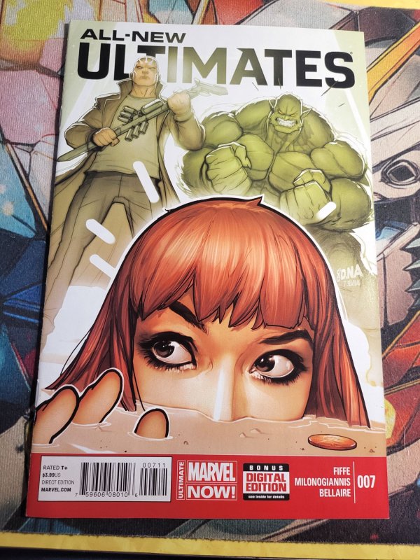 All-New Ultimates #7 (2014), raw, ungraded comic book — front cover