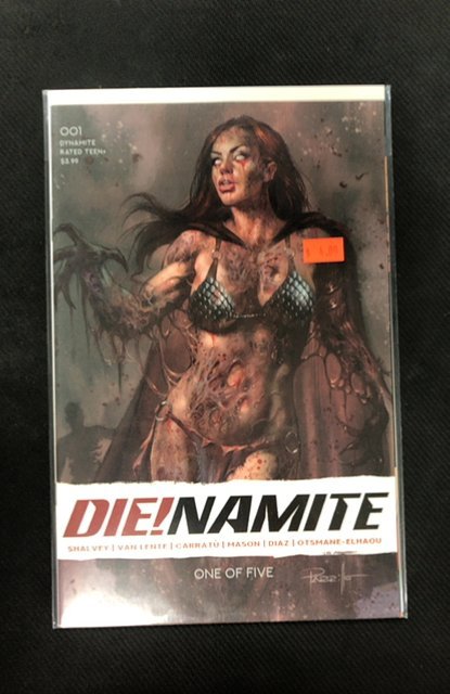 DIE!namite #1 (2020), raw, ungraded comic book — front cover