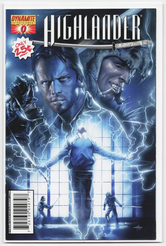 Highlander: Way of the Sword #4 (2008), raw, ungraded comic book — front cover