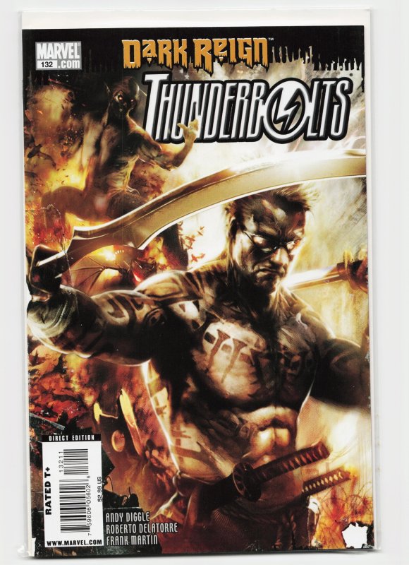 Thunderbolts #132 (Marvel Comics, 2009), raw, ungraded comic book — front cover