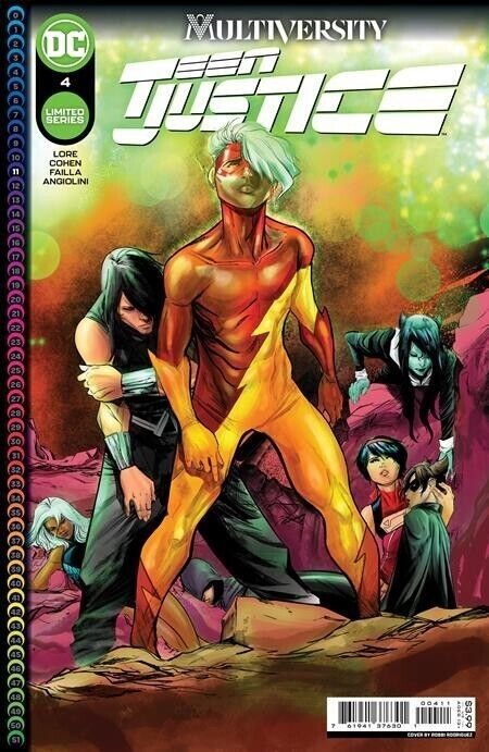 Multiversity Teen Justice #4 (DC Comics, 2022), raw, ungraded comic book — front cover