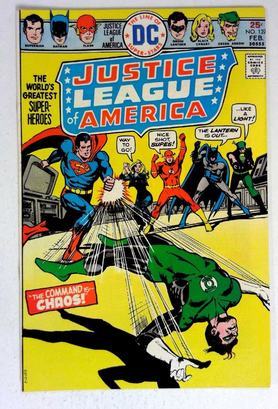 Justice League of America #127 (DC Comics, 1976), raw comic book in NM- condition — front cover