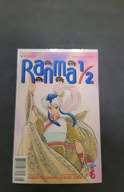 Ranma 1/2 Part Eleven #6 (2002), raw, ungraded comic book — front cover