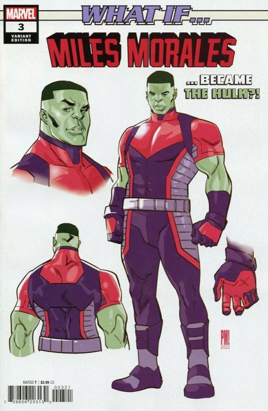 What If...? Miles Morales #3 (2022), raw comic book in NM condition — front cover
